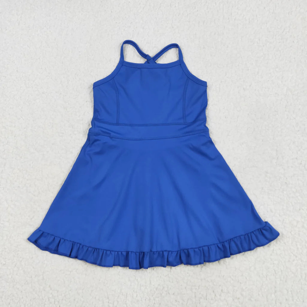 Yoga Solid Color Dress