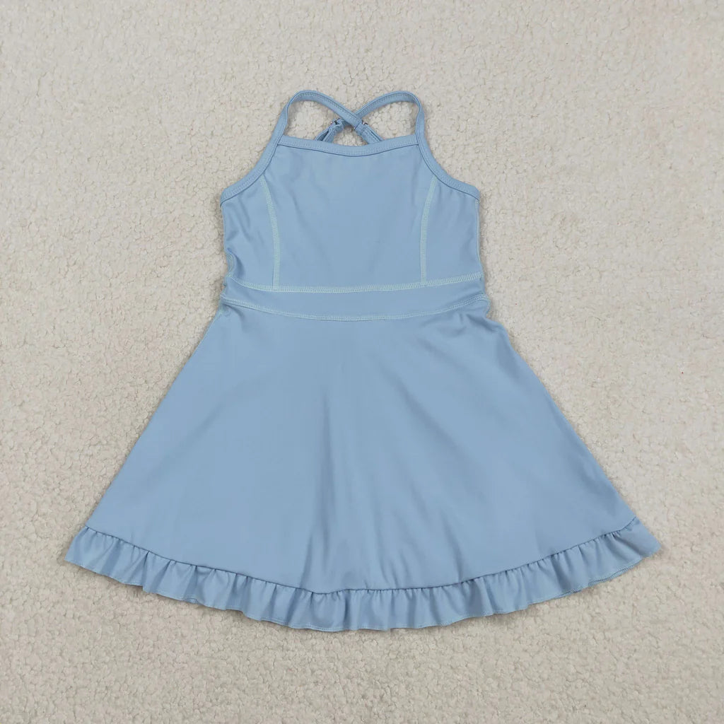Yoga Solid Color Dress